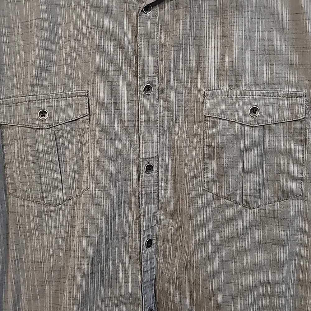 Grey Alfani button down sorry - Picture 3 of 4